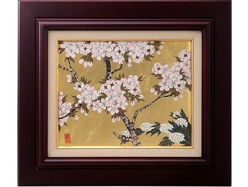 楽天市場】有田焼 中村一代作夜桜 磁器陶額 : 有田焼赤絵町