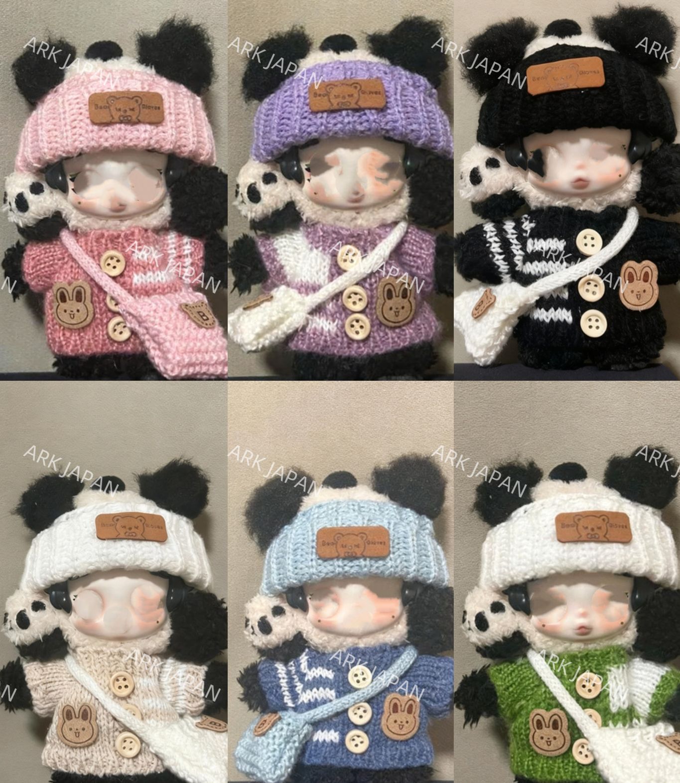 楽天市場】SKULLPANDA スカルパンダ SP 13.5cm ぬいぐるみ洋服