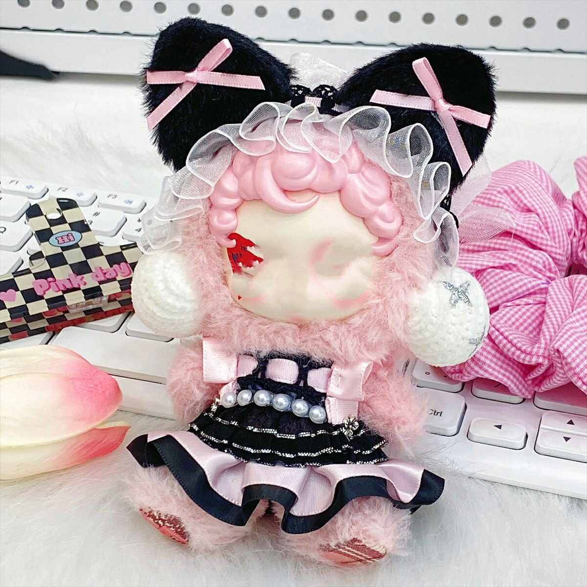 楽天市場】SKULLPANDA スカルパンダ SP 13.5cm ぬいぐるみ洋服