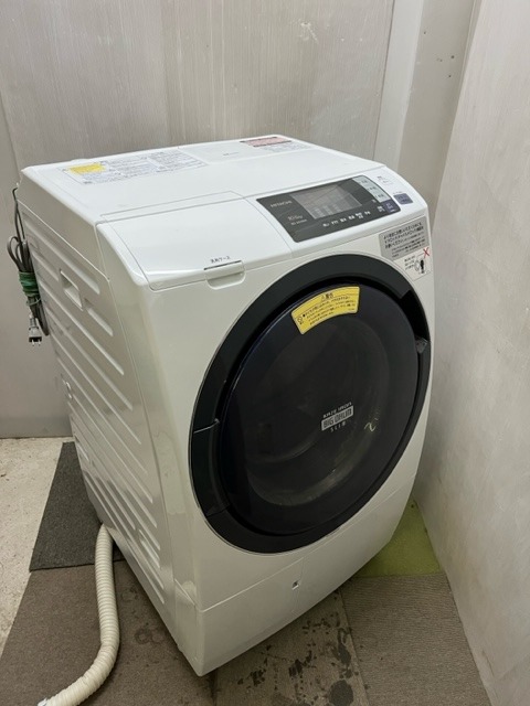 HITACHI 日立 ドラム式洗濯乾燥機 左開き 2017年製 10kg洗 BD-SG100AL