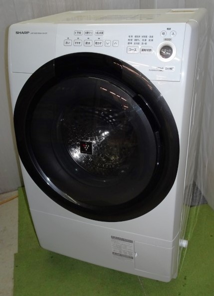 SHARP コンパクトドラム式洗濯乾燥機 7kg洗 コンパクトドラム