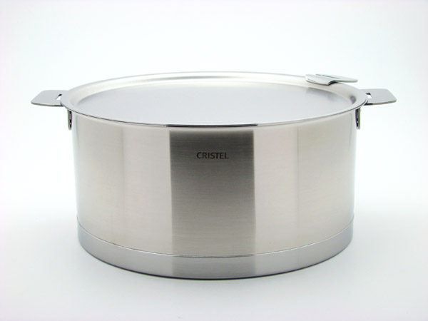 【楽天市場】クリステル CRISTEL Lシリーズ 両手鍋深型 22cm フタ付き：ark-shop