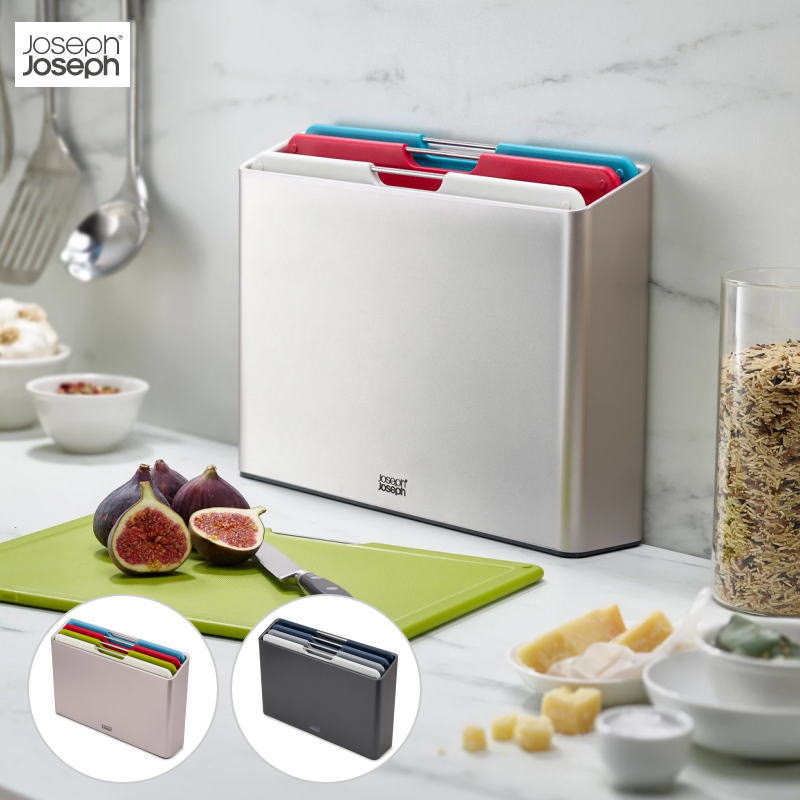 【楽天市場】ジョセフジョセフ フォリオ ラージ シルバー／グラファイト カッティングボード まな板 JosephJoseph Folio 4