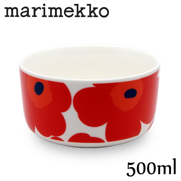 マリメッコ marimekko ウニッコ unikko ボウル M 500ml