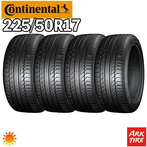 【タイヤ交換可能】2024年製 特価 4本セット 17インチ 225/50R17 94W MOE CONTINENTAL コンチネンタル スポーツコンタクト5 SSR MOE BENZ承認 サマー タイヤ単品4本価格