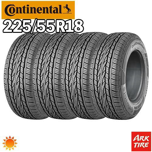 【タイヤ交換可能】2024年製 特価 4本セット 18インチ 225/55R18 98V CONTINENTAL コンチネンタル クロスコンタクトLX2 サマー タイヤ単品4本価格