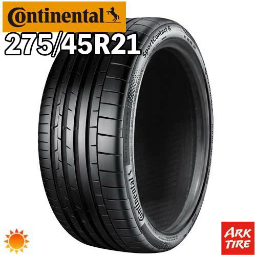 【タイヤ交換可能】2024年製 特価 21インチ 275/45R21 107Y MO-S CONTINENTAL コンチネンタル スポーツコンタクト6 コンチサイレント MO BENZ承認 サマー タイヤ単品1本価格 39,975円