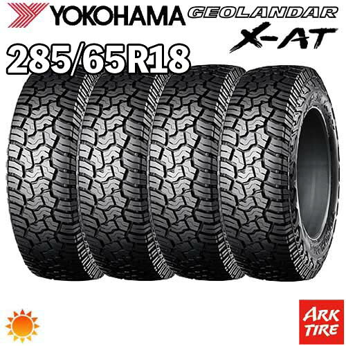 【タイヤ交換可能】2024年製 特価 4本セット 18インチ 285/65R18 125/122Q YOKOHAMA ヨコハマ GEOLANDAR ジオランダー X-AT G016 サマー タイヤ単品4本価格|アークタイヤ 店