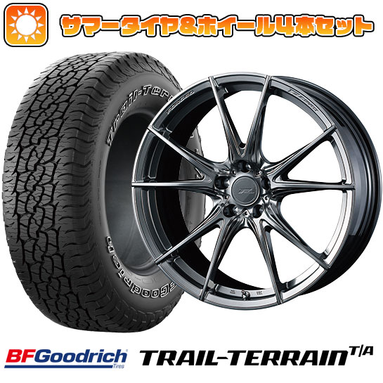 【取付対象】235/60R18 夏タイヤ ホイール4本セット BFグッドリッチ トレールテレーンT/A ORBL (5/114車用) WEDS F-ZERO FZ-2 18インチ【送料無料】