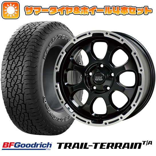 【取付対象】225/65R17 夏タイヤ ホイール4本セット (5/114車用) BFグッドリッチ トレールテレーンT/A ORWL ホットスタッフ マッドクロス グレイス 17インチ【送料無料】|アークタイヤ 店