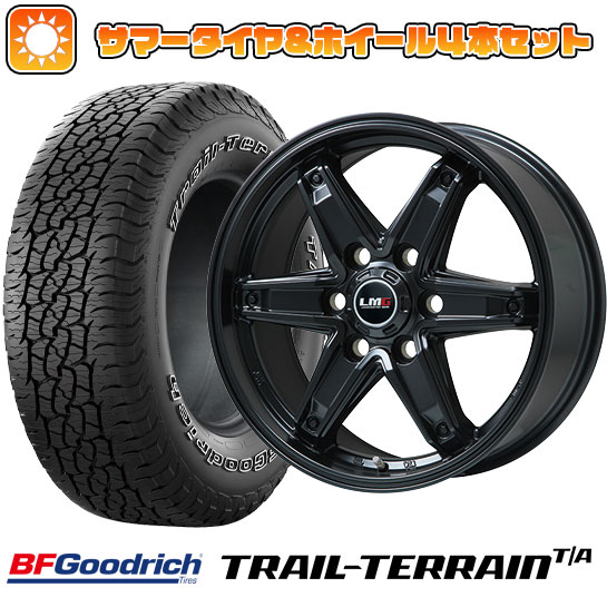 【取付対象】265/65R17 夏タイヤ ホイール4本セット プラド BFグッドリッチ トレールテレーンT/A ORWL LEHRMEISTER LMG エトナ(マットブラック) 17インチ【送料無料】
