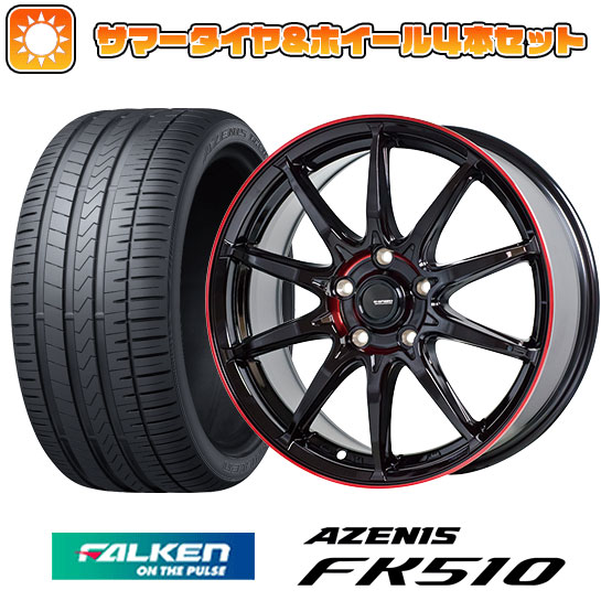 【取付対象】235/60R18 夏タイヤ ホイール4本セット (5/114車用) FALKEN アゼニス FK510 SUV ホットスタッフ ジースピード P-05R 18インチ【送料無料】|アークタイヤ 店