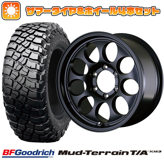 【取付対象】265/65R17 夏タイヤ ホイール4本セット プラド BFグッドリッチ マッドテレーンT/A KM3 アルジェノン フェニーチェ クロスXC9 17インチ【送料無料】