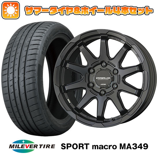 【取付対象】195/50R16 夏タイヤ ホイール4本セット MILEVER スポーツマクロ MA349（限定） (4/100車用) 共豊 サーキュラー C10S 16インチ【送料無料】 47,760円