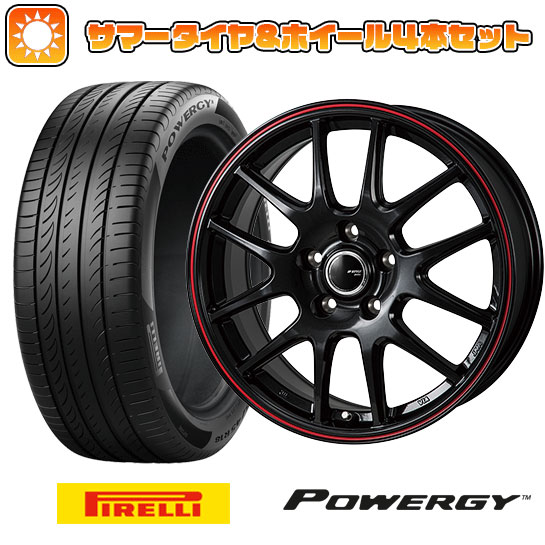 【取付対象】215/65R16 夏タイヤ ホイール4本セット PIRELLI パワジー (5/114車用) MONZA JPスタイル ジェファ 16インチ【送料無料】