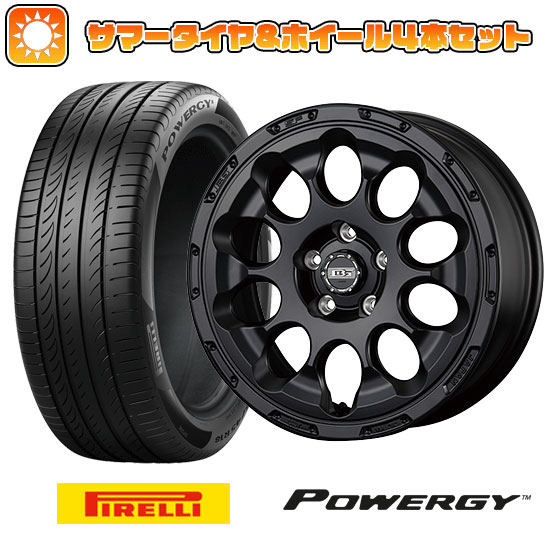 【取付対象】225/65R17 夏タイヤ ホイール４本セット (5/114車用) PIRELLI パワジー コーセイ ボトムガルシア クロノ 17インチ【送料無料】｜アークタイヤ 店