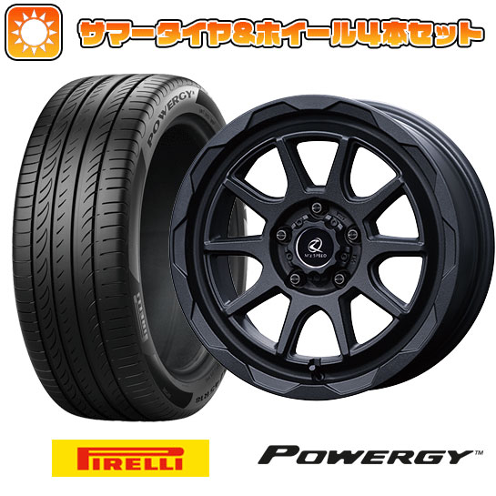 【取付対象】215/65R16 夏タイヤ ホイール4本セット PIRELLI パワジー (5/114車用) エムズスピード ジュノウ エムエム 16インチ【送料無料】 97,845円