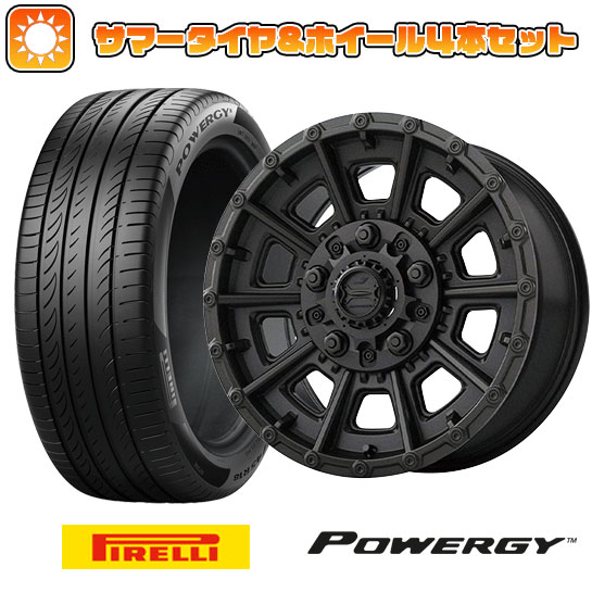 【取付対象】225/65R17 夏タイヤ ホイール4本セット (5/114車用) PIRELLI パワジー TUS JAPAN ジェップセン バレルゾーン M017 17インチ【送料無料】