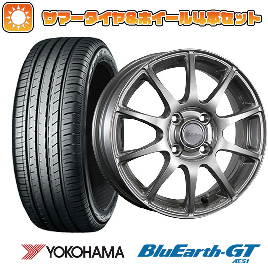 【取付対象】175/60R16 夏タイヤ ホイール4本セット YOKOHAMA ブルーアース GT AE51 (4/100車用) ブリヂストン エコフォルム SE-23 16インチ【送料無料】 60,720円
