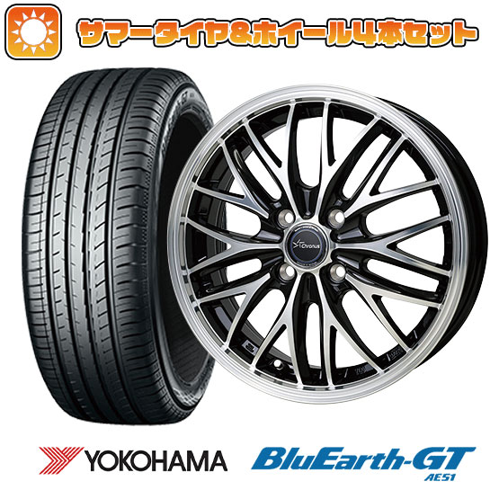 【取付対象】175/65R14 夏タイヤ ホイール4本セット YOKOHAMA ブルーアース GT AE51 (4/100車用) ホットスタッフ クロノス CH-113 14インチ【送料無料】|アークタイヤ 店