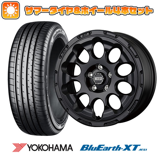 【取付対象】195/60R17 夏タイヤ ホイール４本セット ライズ/ロッキー（ハイブリッド） YOKOHAMA ブルーアース XT AE61 コーセイ ボトムガルシア クロノ 17インチ【送料無料】 85,635円