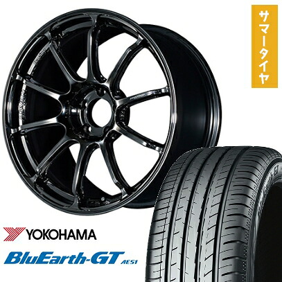 【取付対象】245/40R19 夏タイヤ ホイール4本セット YOKOHAMA ブルーアース GT AE51 (5/114車用) YOKOHAMA アドバンレーシング RSIII 19インチ【送料無料】