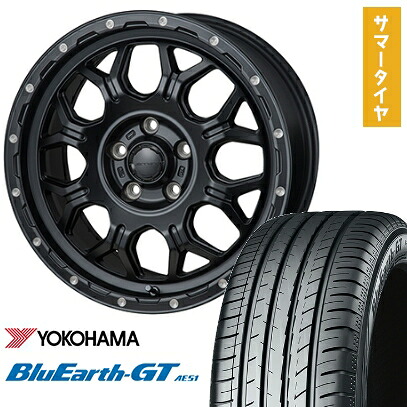【取付対象】205/65R16 夏タイヤ ホイール4本セット ヤリスクロス YOKOHAMA ブルーアース GT AE51 MONZA HI-BLOCK ジェラード 16インチ【送料無料】