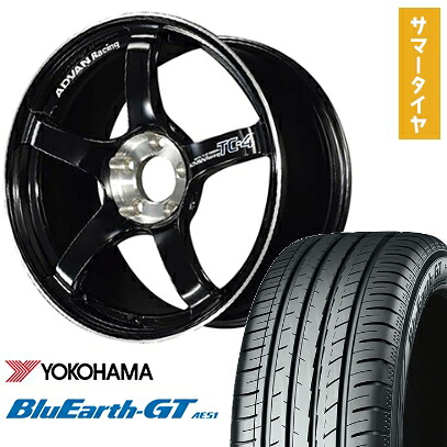 【取付対象】185/65R15 夏タイヤ ホイール4本セット (4/100車用) YOKOHAMA ブルーアース GT AE51 ヨコハマ アドバンレーシング TC4 SE 15インチ【送料無料】|アークタイヤ 店