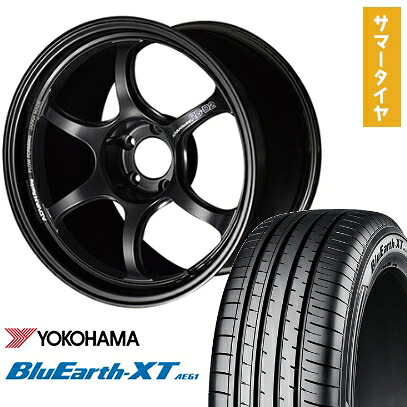 【取付対象】215/50R18 夏タイヤ ホイール4本セット ヤリスクロス YOKOHAMA ブルーアース XT AE61 YOKOHAMA アドバンレーシング RG-DII 18インチ【送料無料】|アークタイヤ 店
