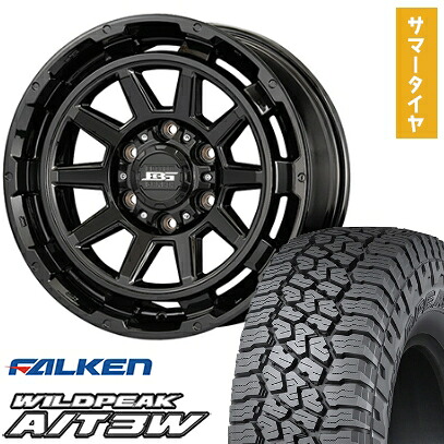 【取付対象】35X12.5R17 夏タイヤ ホイール4本セット FALKEN ワイルドピーク A/T3W (6/139車用) KOSEI ボトムガルシア ディグレ 17インチ【送料無料】