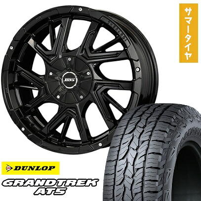 【取付対象】215/70R16 夏タイヤ ホイール4本セット DUNLOP グラントレック AT5 (5/114車用) KOSEI ボトムガルシア ゲラルディ 16インチ【送料無料】