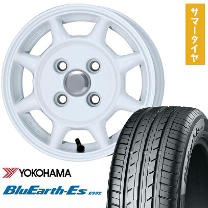 【取付対象】165/65R13 夏タイヤ ホイール4本セット アトレーワゴン YOKOHAMA ブルーアース ES32 エンケイ SAMシリーズ タフ 13インチ【送料無料】