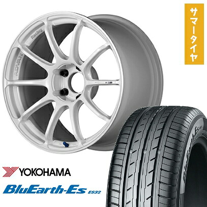 【取付対象】215/40R18 夏タイヤ ホイール4本セット プリウス YOKOHAMA ブルーアース ES32 YOKOHAMA アドバンレーシング RSIII 18インチ【送料無料】|アークタイヤ 店