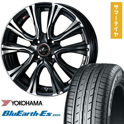 【取付対象】165/50R16 夏タイヤ ホイール4本セット YOKOHAMA ブルーアース ES32 (軽自動車用) WEDS レオニス VR 16インチ【送料無料】
