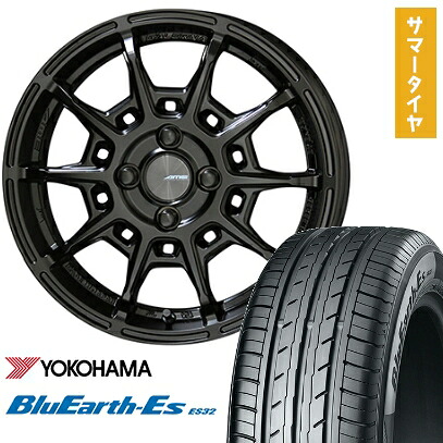 【取付対象】205/40R17 夏タイヤ ホイール4本セット YOKOHAMA ブルーアース ES32 (4/100車用) KYOHO ガレルナ レフィーノ 17インチ【送料無料】 106,975円
