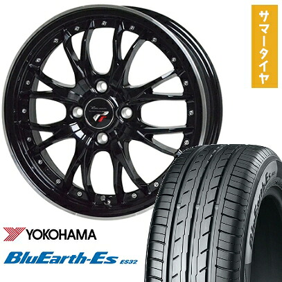 【取付対象】195/60R17 夏タイヤ ホイール4本セット ライズ/ロッキー（ガソリン） YOKOHAMA ブルーアース ES32 HOT STUFF プレシャス HM-3 17インチ【送料無料】 71,720円