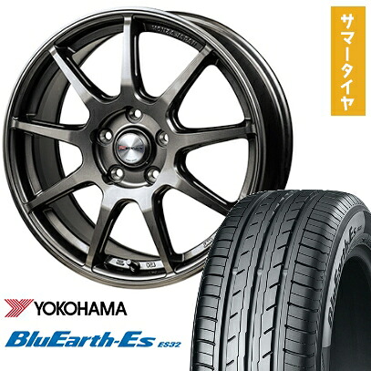【取付対象】215/40R18 夏タイヤ ホイール４本セット (5/100車用) YOKOHAMA ブルーアース ES32 MONZA Rバージョン FS99 18インチ【送料無料】｜アークタイヤ 店