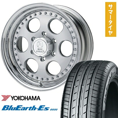 【取付対象】205/65R16 夏タイヤ ホイール4本セット ヤリスクロス YOKOHAMA ブルーアース ES32 ELFORD ブラッドストック 16インチ【送料無料】