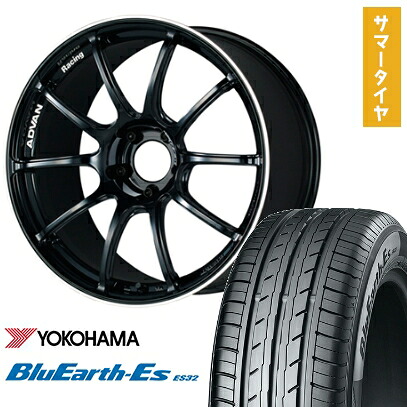 【取付対象】215/45R17 夏タイヤ ホイール4本セット YOKOHAMA ブルーアース ES32 (5/100車用) YOKOHAMA アドバンレーシング RZII 17インチ【送料無料】｜アークタイヤ 店
