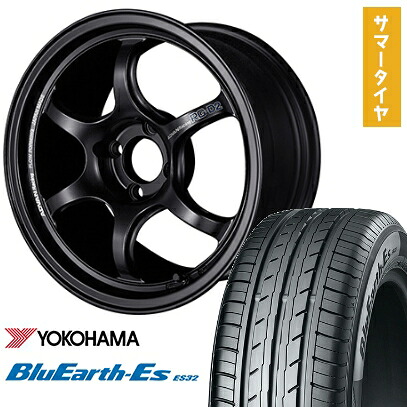 【取付対象】185/55R15 夏タイヤ ホイール4本セット YOKOHAMA ブルーアース ES32 (4/100車用) YOKOHAMA アドバンレーシング RG-DII 15インチ【送料無料】