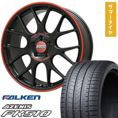 【取付対象】215/35R19 夏タイヤ ホイール4本セット FALKEN アゼニス FK510 (5/114車用) BBS GERMANY CH-R ニュルブルクリンク エディション 19インチ【送料無料】