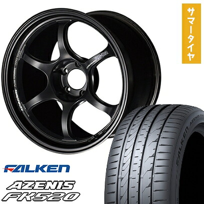 【取付対象】225/45R18 夏タイヤ ホイール4本セット (5/114車用) FALKEN アゼニス FK520L ヨコハマ アドバンレーシング RG-DII 18インチ【送料無料】|アークタイヤ 店