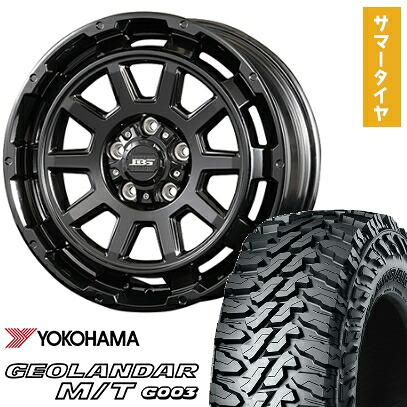 【取付対象】225/65R17 夏タイヤ ホイール4本セット YOKOHAMA ジオランダー M/T G003 (5/114車用) KOSEI ボトムガルシア ディグレ 17インチ【送料無料】