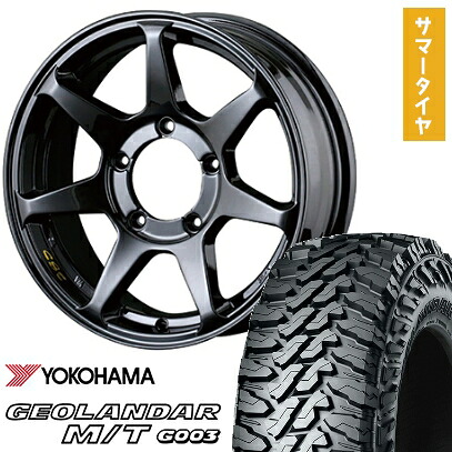 【取付対象】225/70R16 夏タイヤ ホイール4本セット ジムニーシエラ YOKOHAMA ジオランダー M/T G003 ドゥオール CST ZERO-1 ハイパー+J 16インチ【送料無料】
