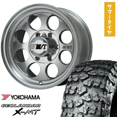 【取付対象】265/75R16 夏タイヤ ホイール4本セット YOKOHAMA ジオランダー X-MT G005(6/139車用) ミッキートンプソン クラシック3 16インチ【送料無料】