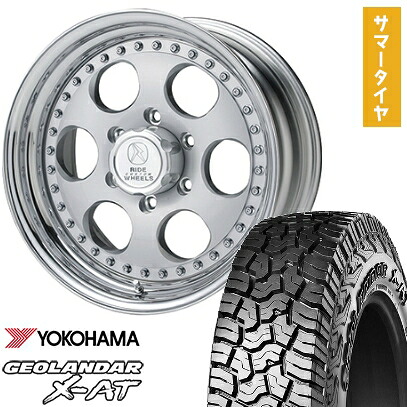 【取付対象】265/65R17 夏タイヤ ホイール4本セット YOKOHAMA ジオランダー X-AT G016(6/139車用) エルフォード ブラッドストック 3P 17インチ【送料無料】 234,100円