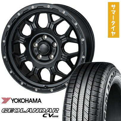 【取付対象】215/70R16 夏タイヤ ホイール4本セット YOKOHAMA ジオランダー CV G058 (5/114車用) MONZA HI-BLOCK ジェラード 16インチ【送料無料】 88,825円