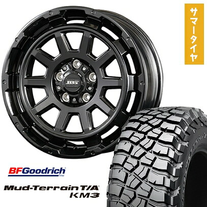 【取付対象】245/70R16 夏タイヤ ホイール4本セット BFグッドリッチ マッドテレーンT/A KM3 (5/114車用) KOSEI ボトムガルシア ディグレ 16インチ【送料無料】