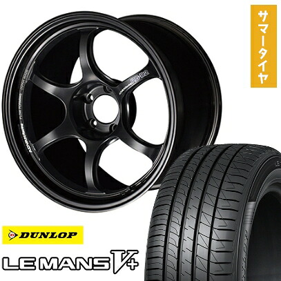 【取付対象】225/40R18 夏タイヤ ホイール4本セット DUNLOP ルマン V+(ファイブプラス) (5/100車用) YOKOHAMA アドバンレーシング RG-DII 18インチ【送料無料】