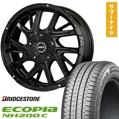 【取付対象】165/55R15 夏タイヤ ホイール4本セット N-BOX タントカスタム ワゴンR BRIDGESTONE エコピア NH200 C KOSEI ボトムガルシア ゲラルディ 15インチ【送料無料】